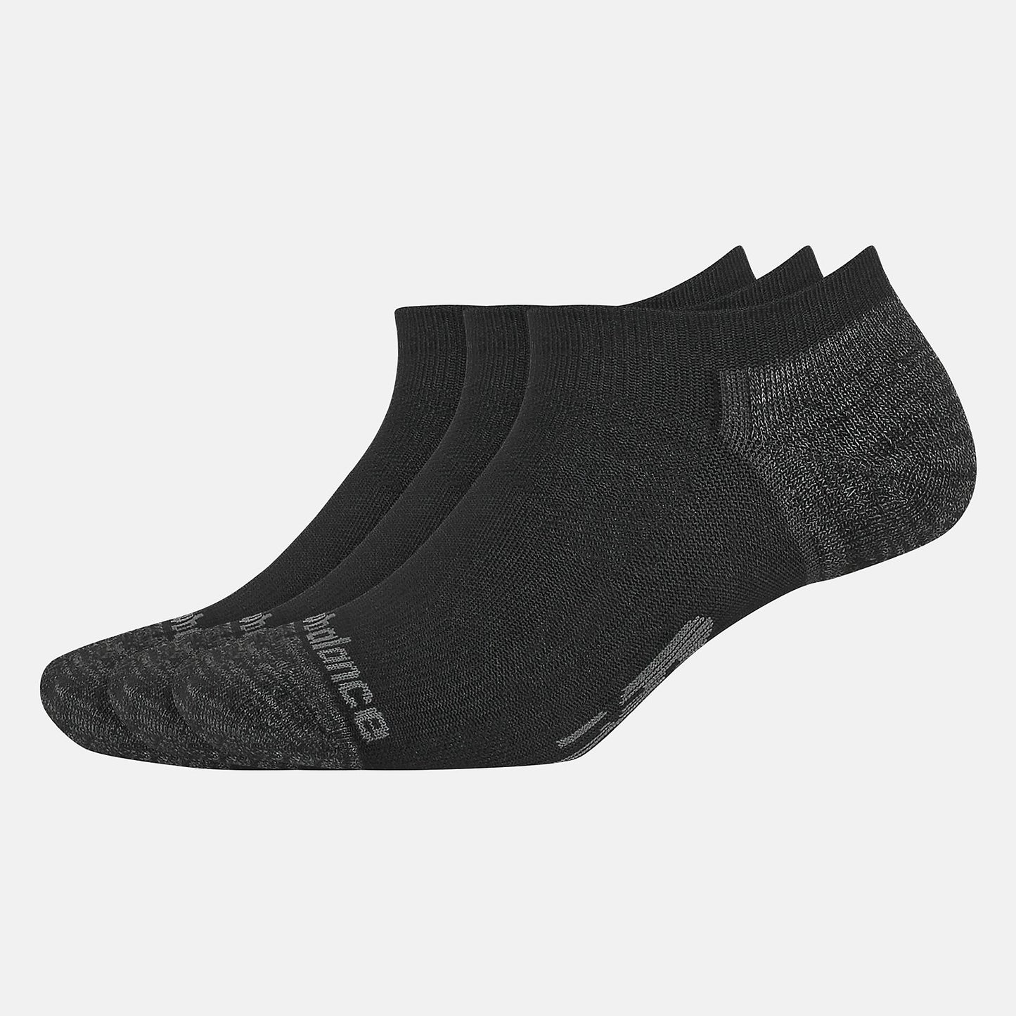New Balance Strategic Cushion No Show Socks 3 Pack