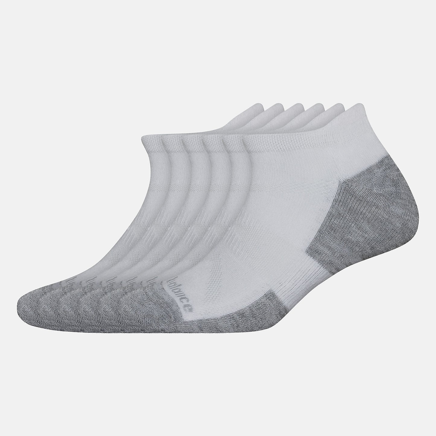 New Balance Performance Cushion Low Cut Tab Socks 6 Pack