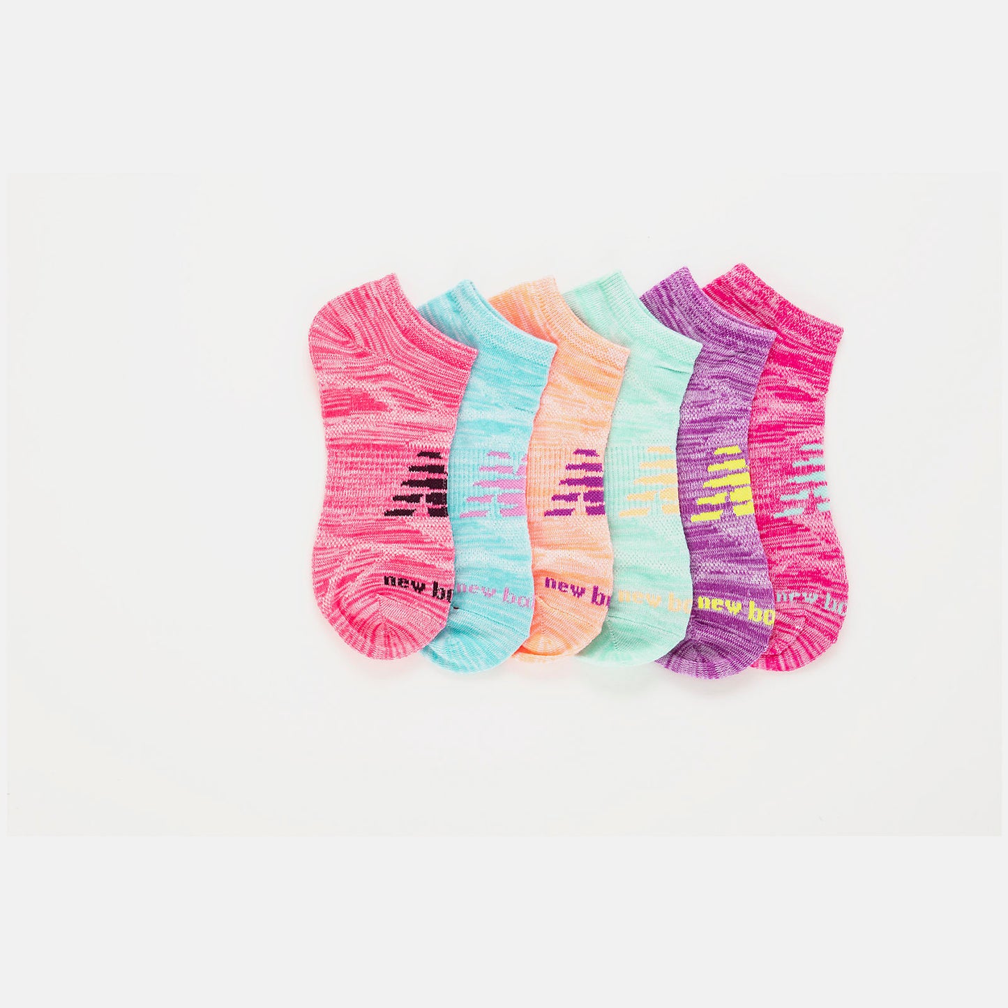 New Balance Lightweight No Show Socks 6 Pack