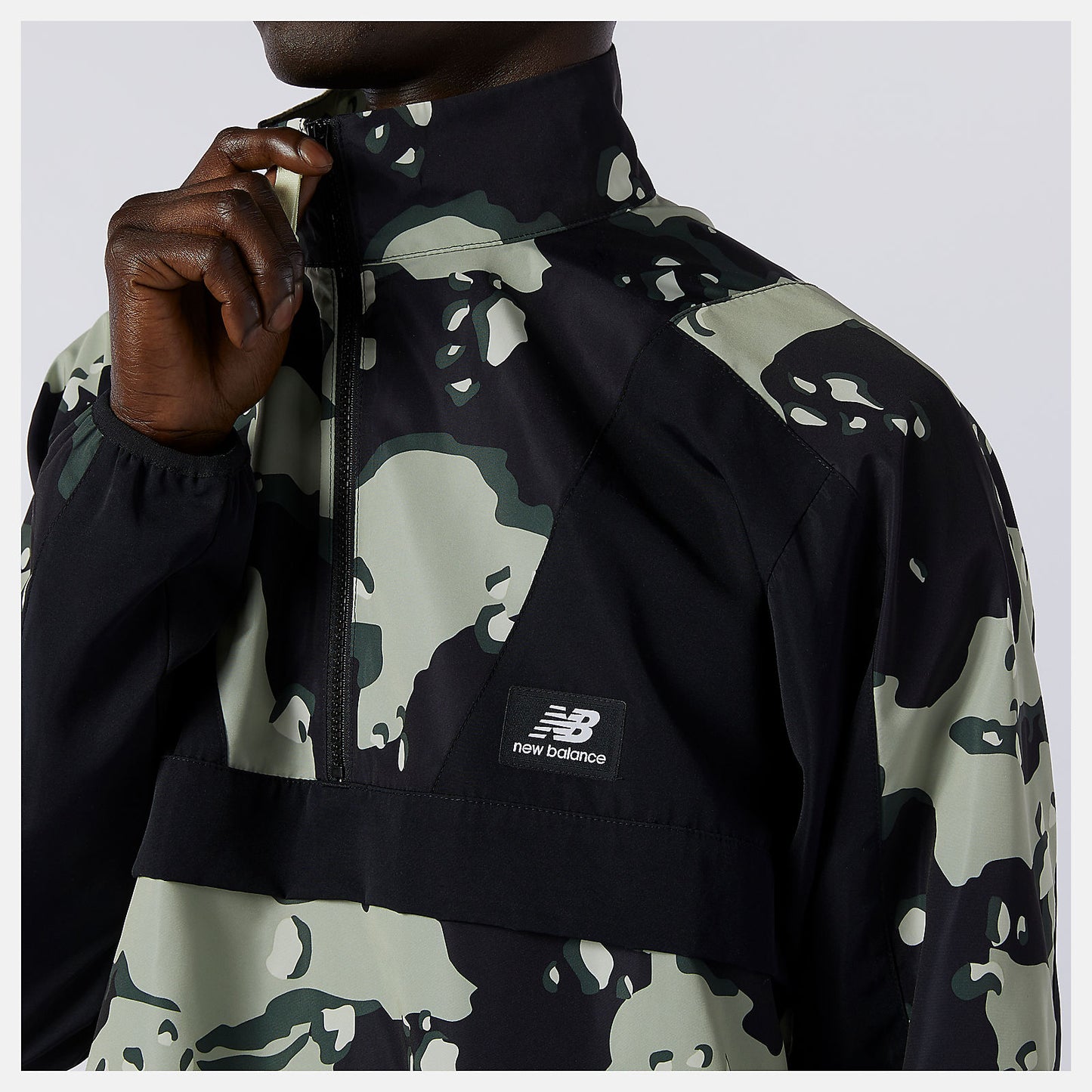 New Balance NB Essentials Camo Anorak
