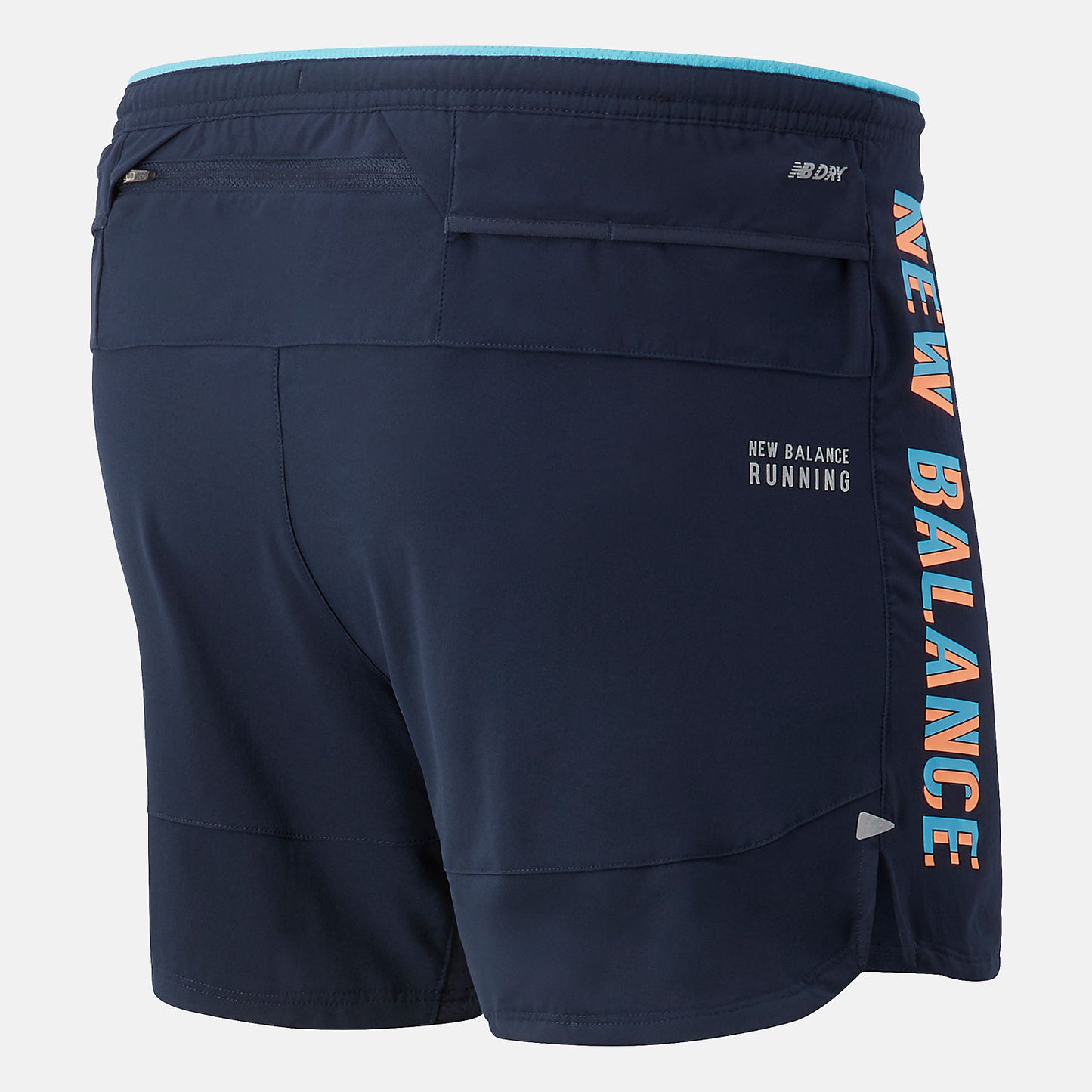 New Balance Printed Impact Run 5 Inch Short