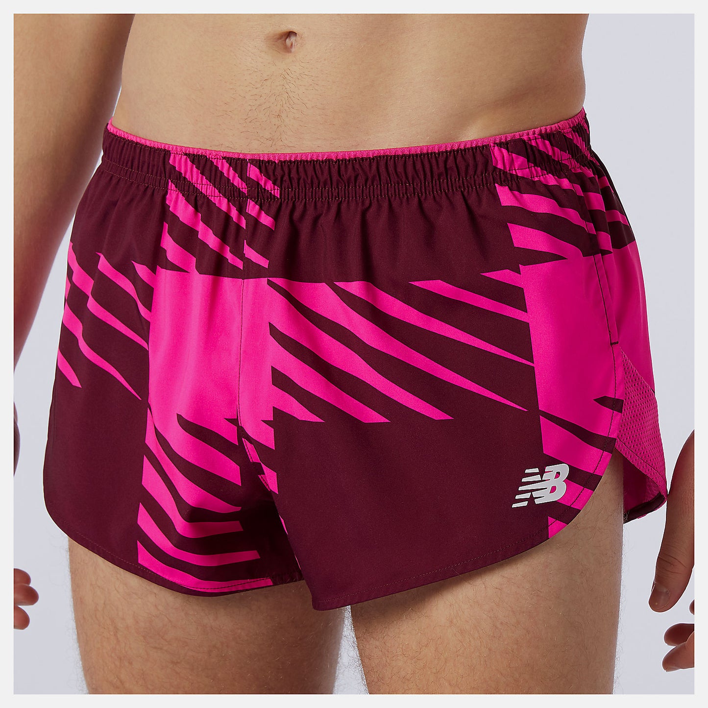 New Balance Printed Fast Flight 3 inch Split Short
