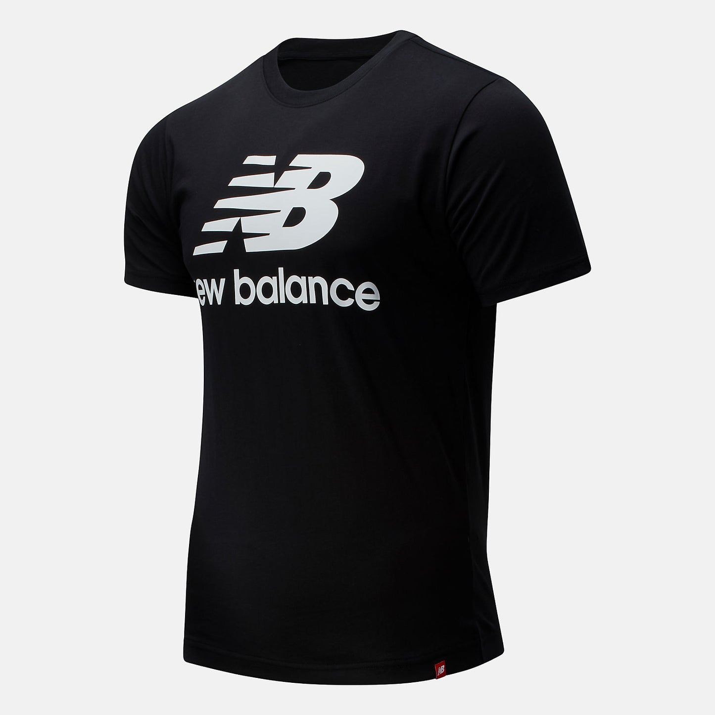New Balance Essentials Stacked Logo Tee