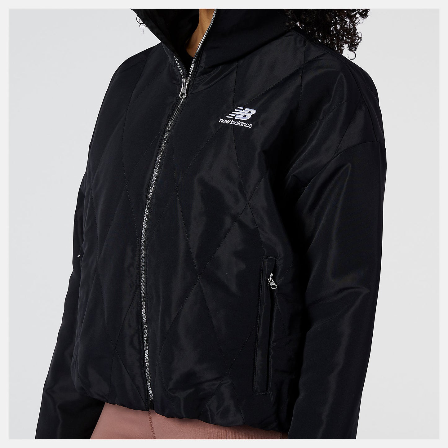 New Balance NB Athletics Argyle Quilted Jacket