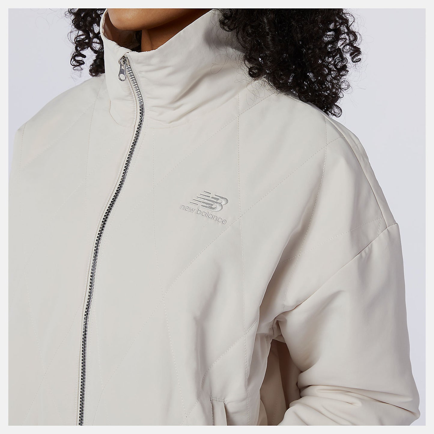 New Balance NB Athletics Argyle Quilted Jacket