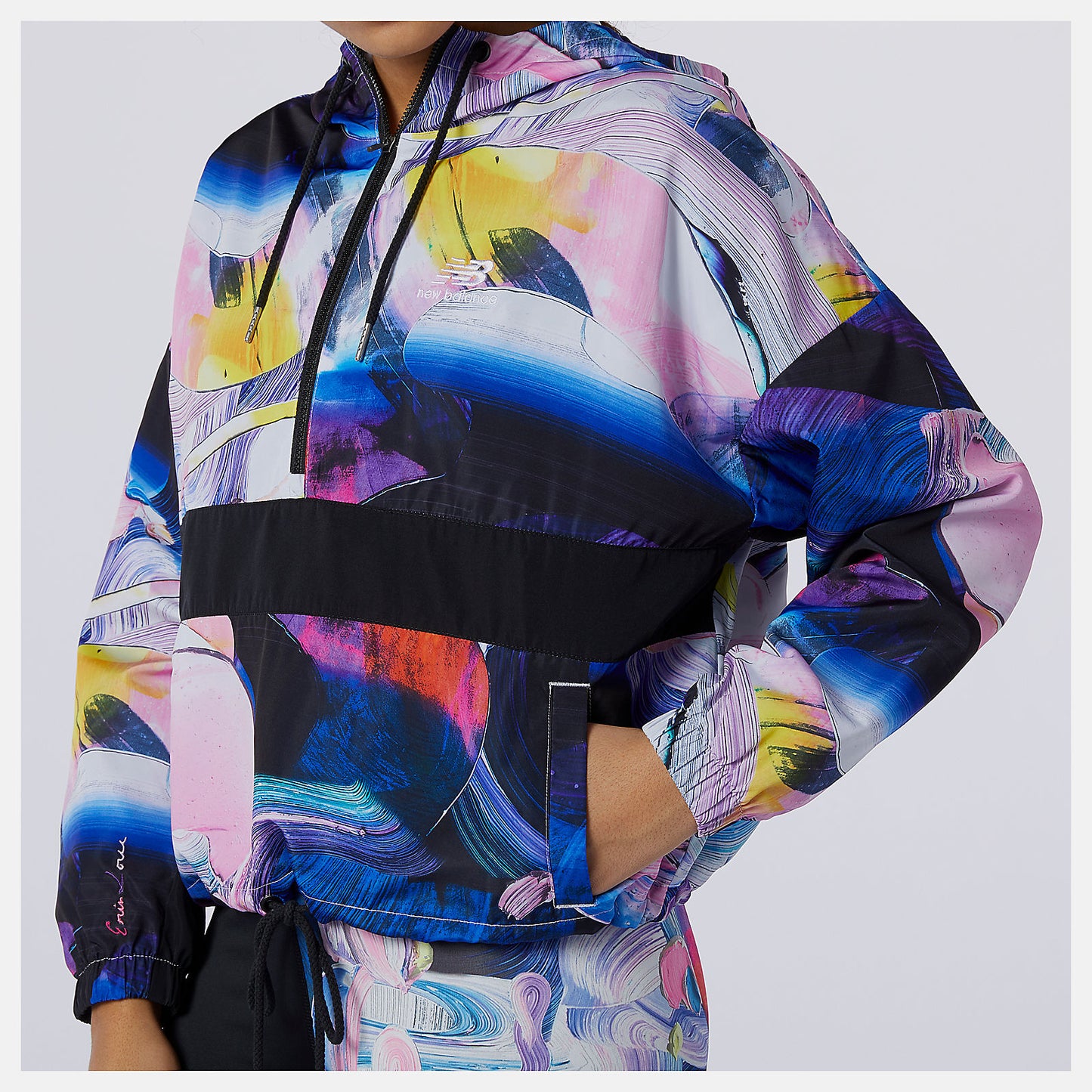 New Balance NB Athletics Printed Anorak Jacket