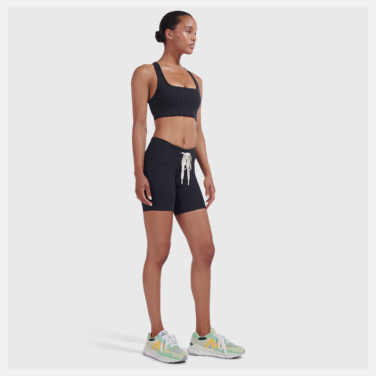 New Balance Staud Lace Up Fitted Short