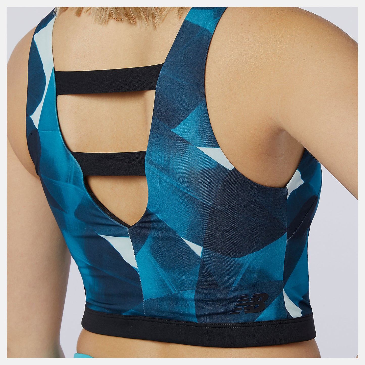 New Balance Transform NBSleek Printed Crop Top