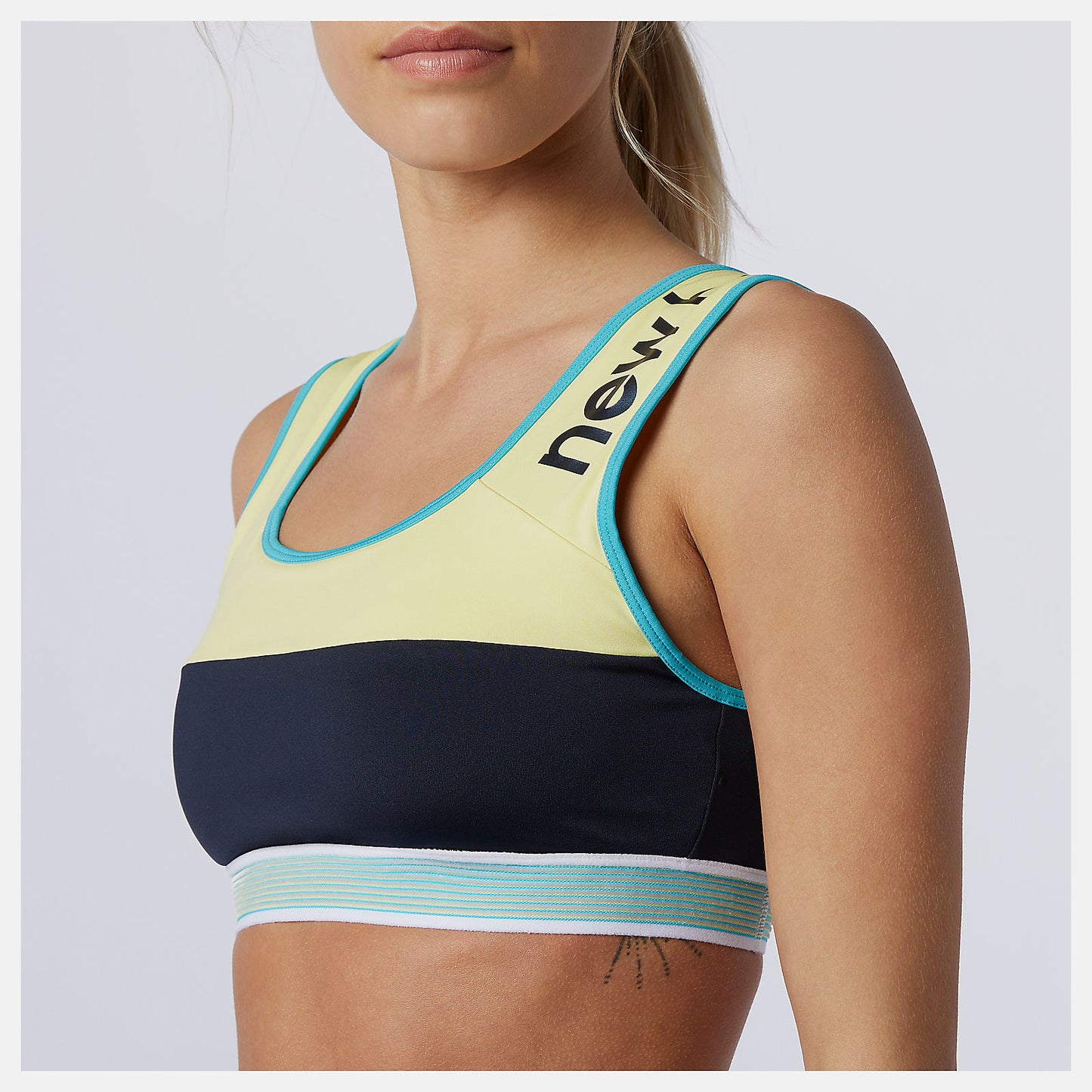 New Balance Achiever Remix Crop Top