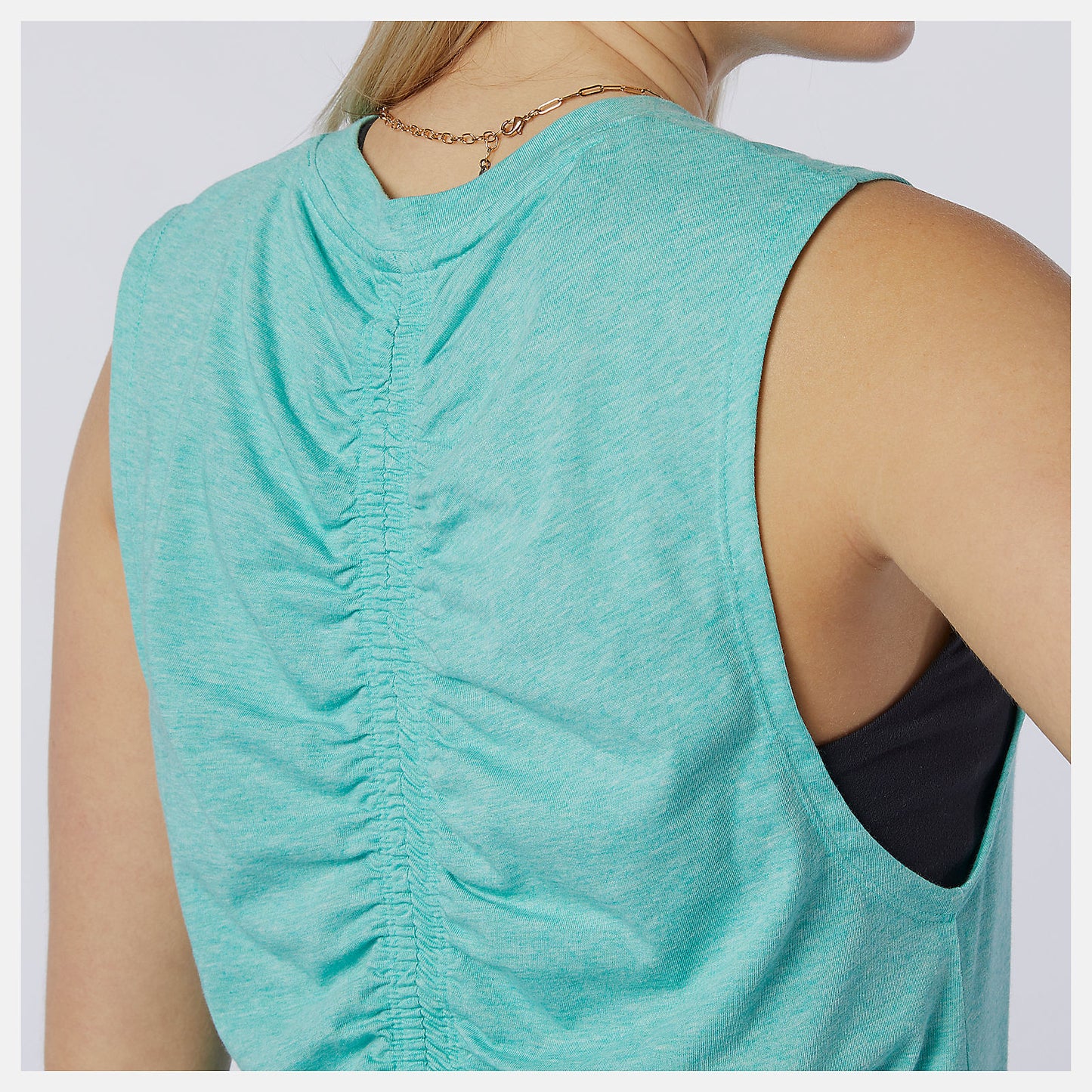 New Balance Relentless Cinched Back Graphic Tank