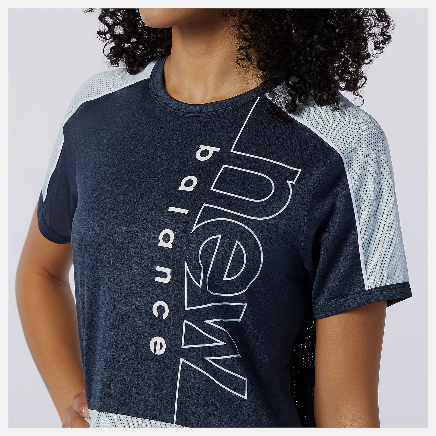 New Balance Printed Fast Flight Short Sleeve Top