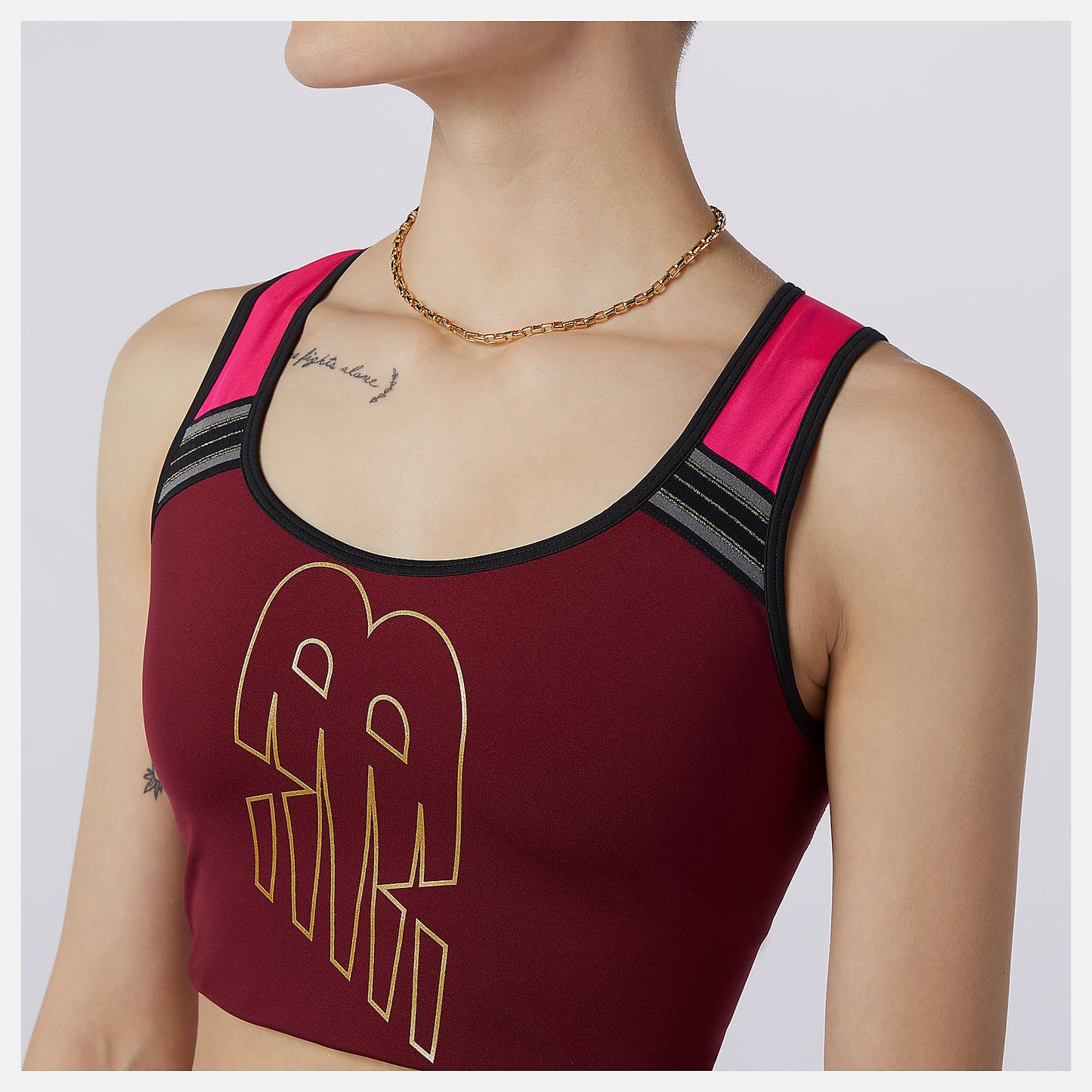 New Balance Achiever Crop Top