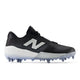 BLACK with METALLIC SILVER