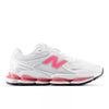 WHITE with PINK HEAT