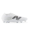 WHITE with Metallic Silver and Black