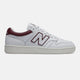 White/Burgundy