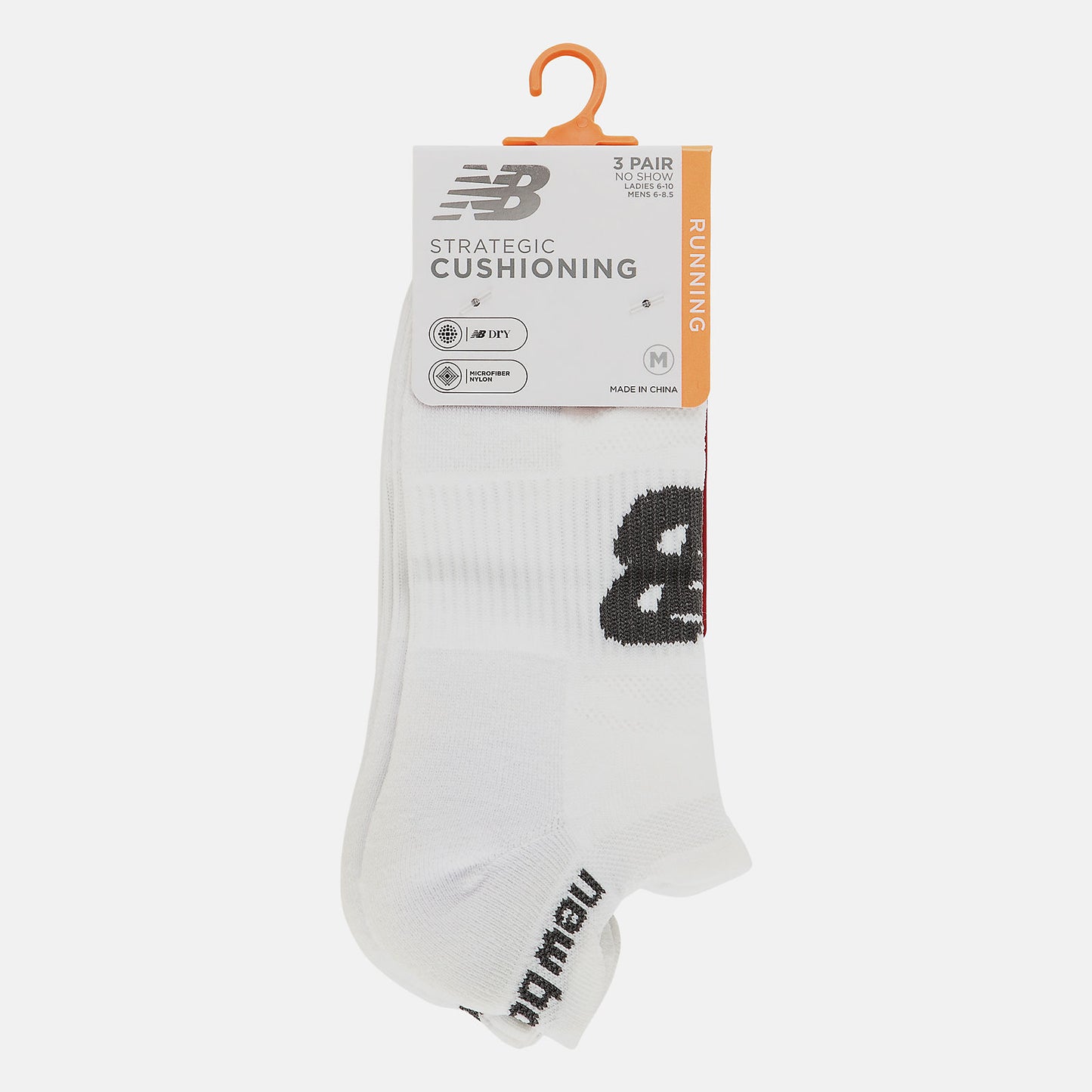 New Balance Strategic Cushion Low-Cut Tab Socks 3 Packs