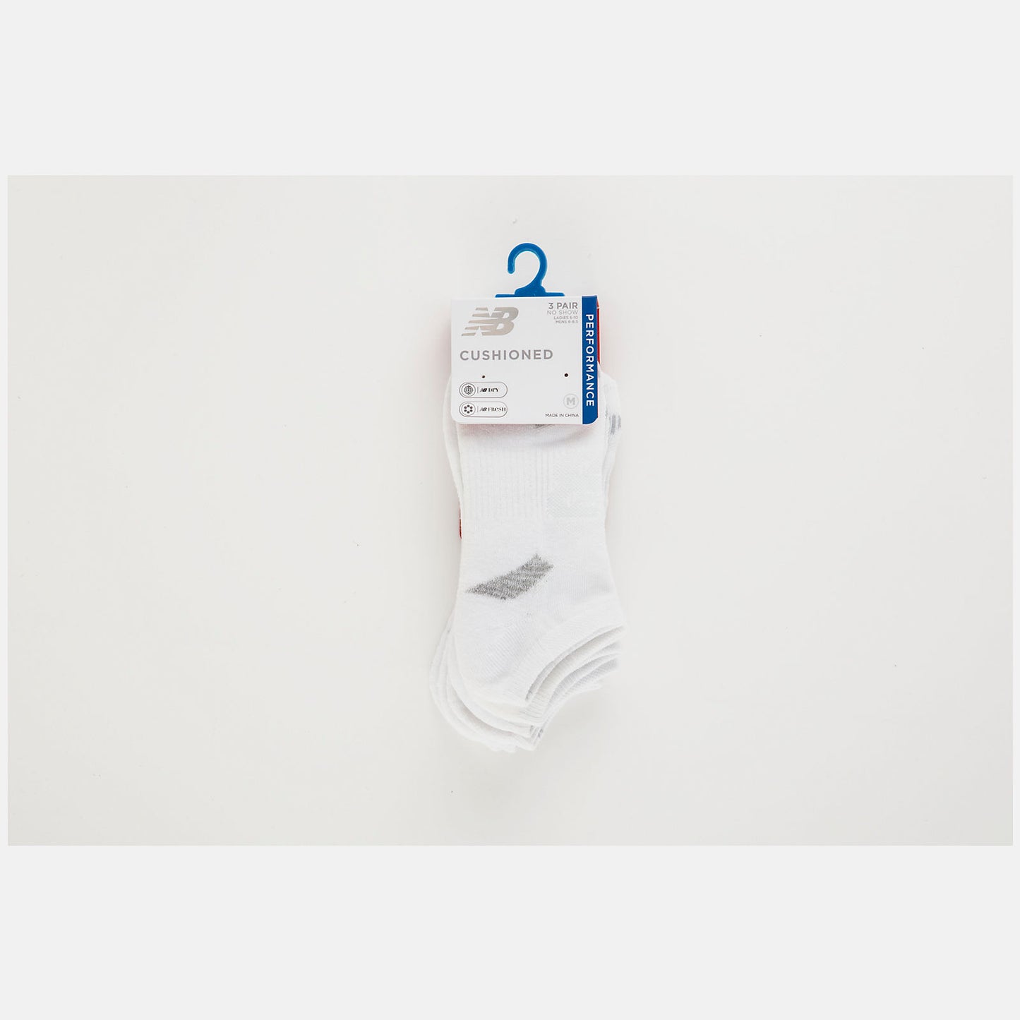New Balance Performance Cushion No Show Socks 3 Pack