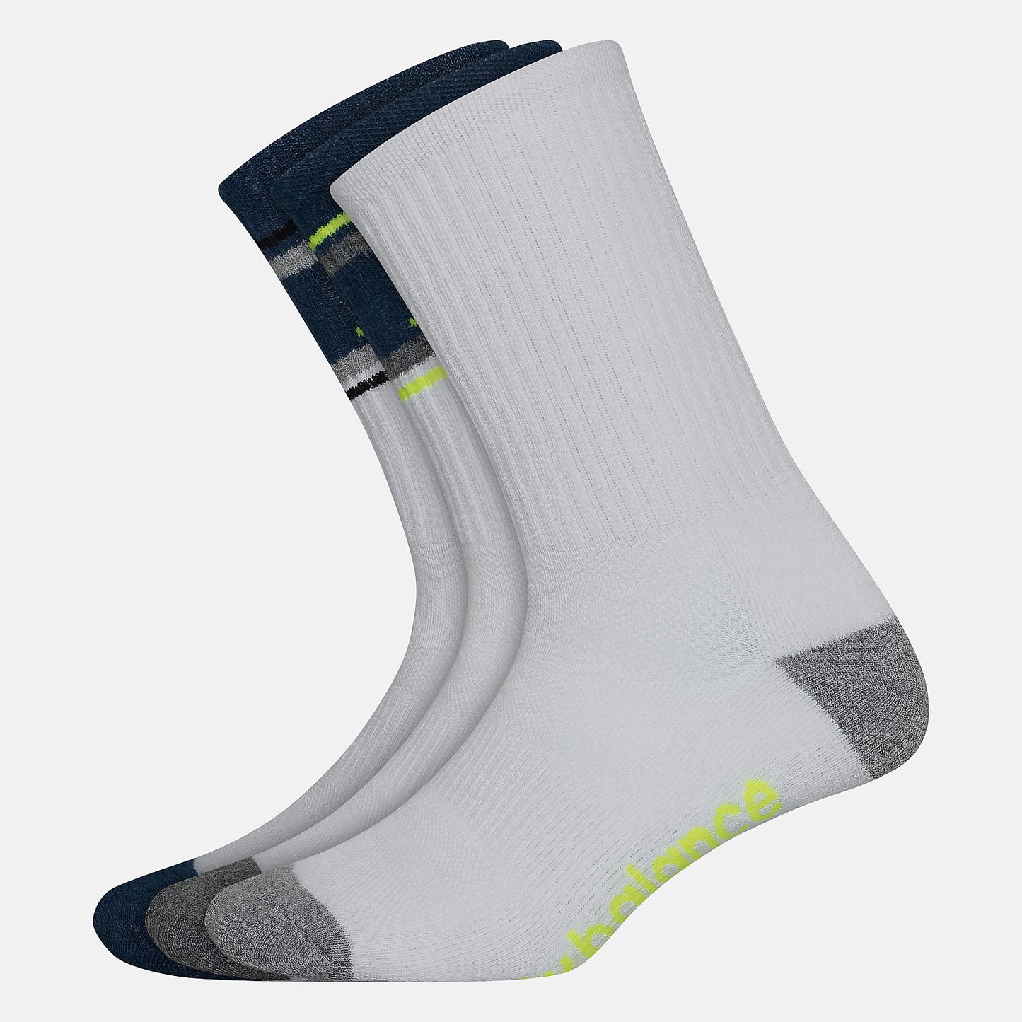 New Balance Performance Cushion Crew Socks 3 Pack