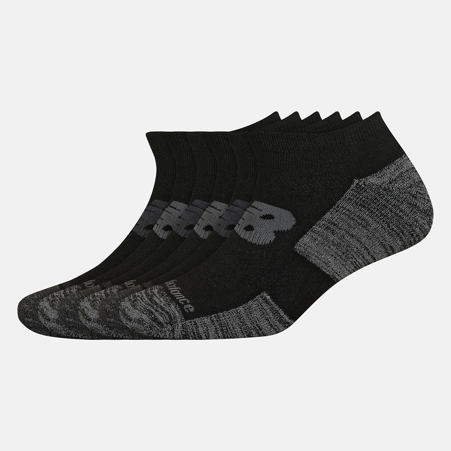 New Balance Performance Cushion Low-Cut Socks 6 Pack