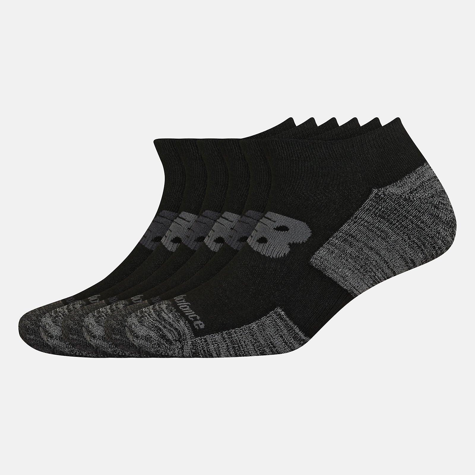 New Balance Performance Cushion Low-Cut Socks 6 Pack