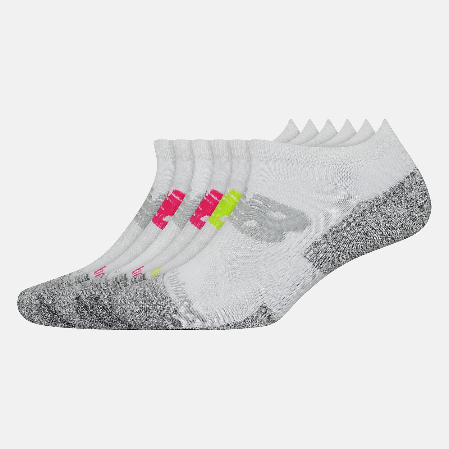 New Balance Performance Cushion Low-Cut Socks 6 Pack
