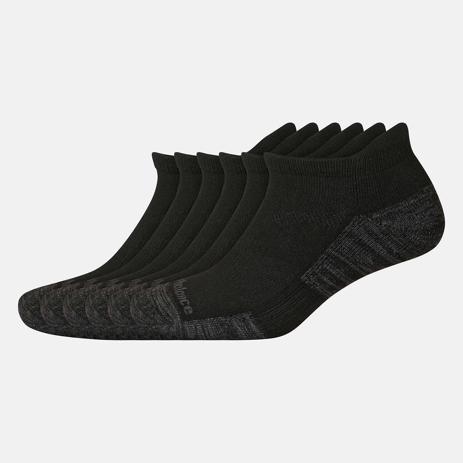 New Balance Performance Cushion Low Cut Tab Socks 6 Pack