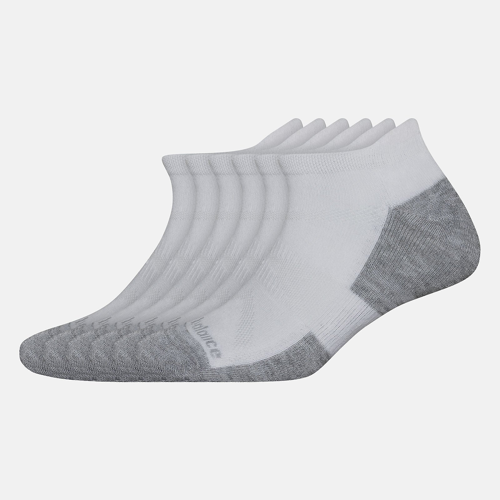 New Balance Performance Cushion Low Cut Tab Socks 6 Pack