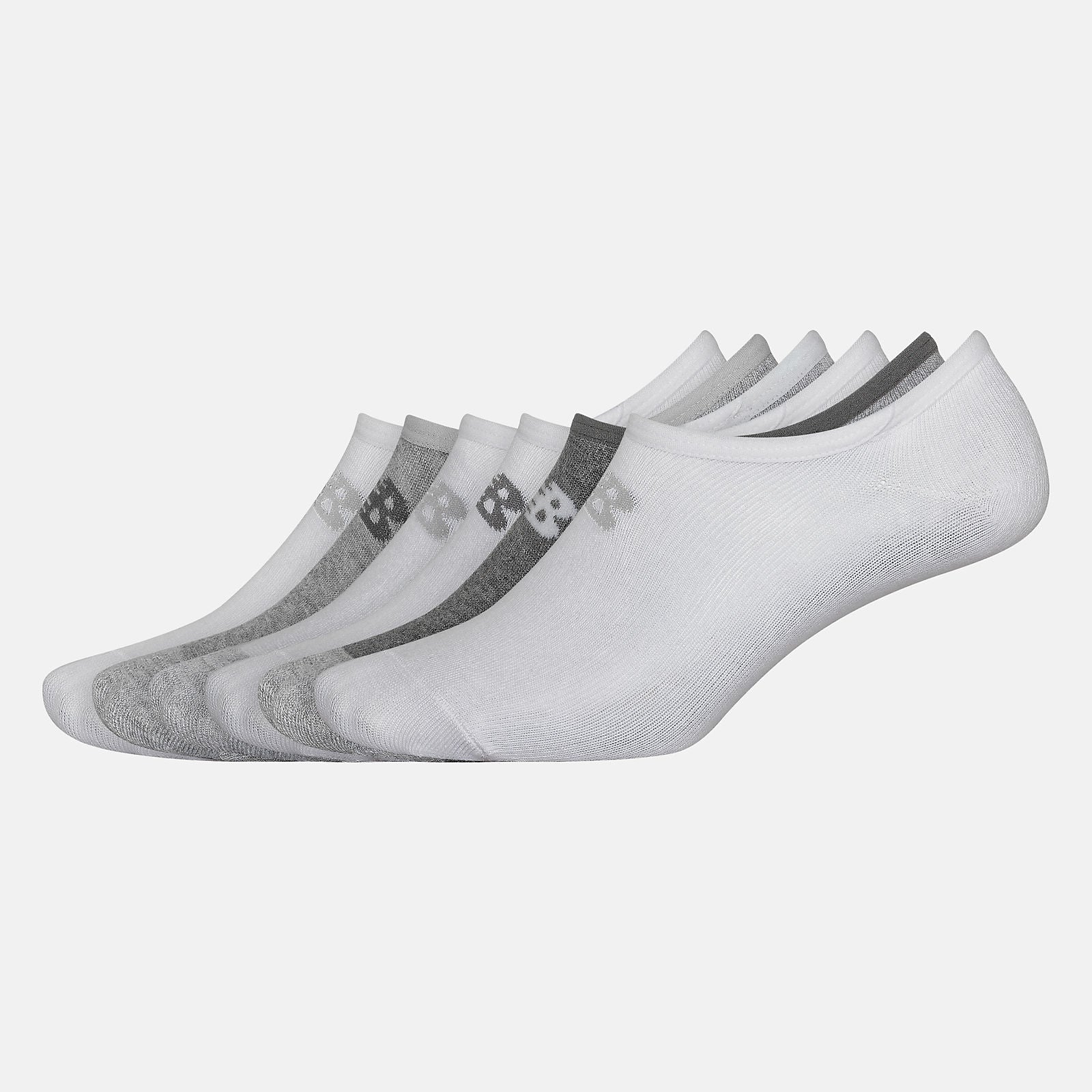 New Balance No Show Liner Socks 6 Pack
