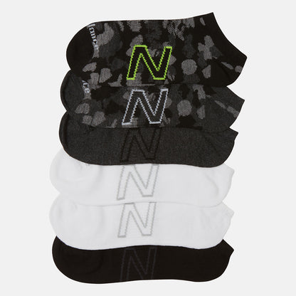 New Balance 6 PK No Show Flatknit