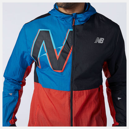 New Balance Printed Impact Run Light Pack Jacket