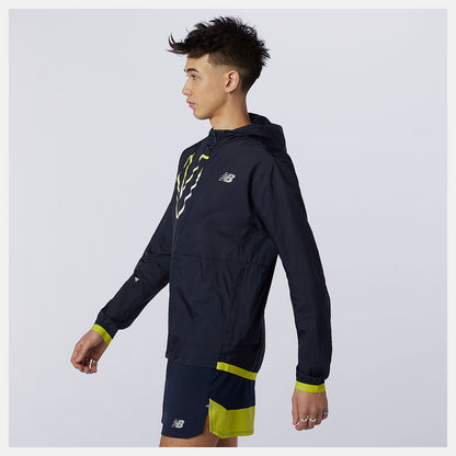New Balance Printed Impact Run Light Pack Jacket