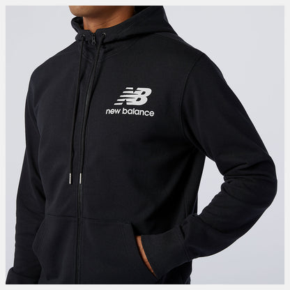 New Balance NB Essentials Stacked Full Zip Hoodie