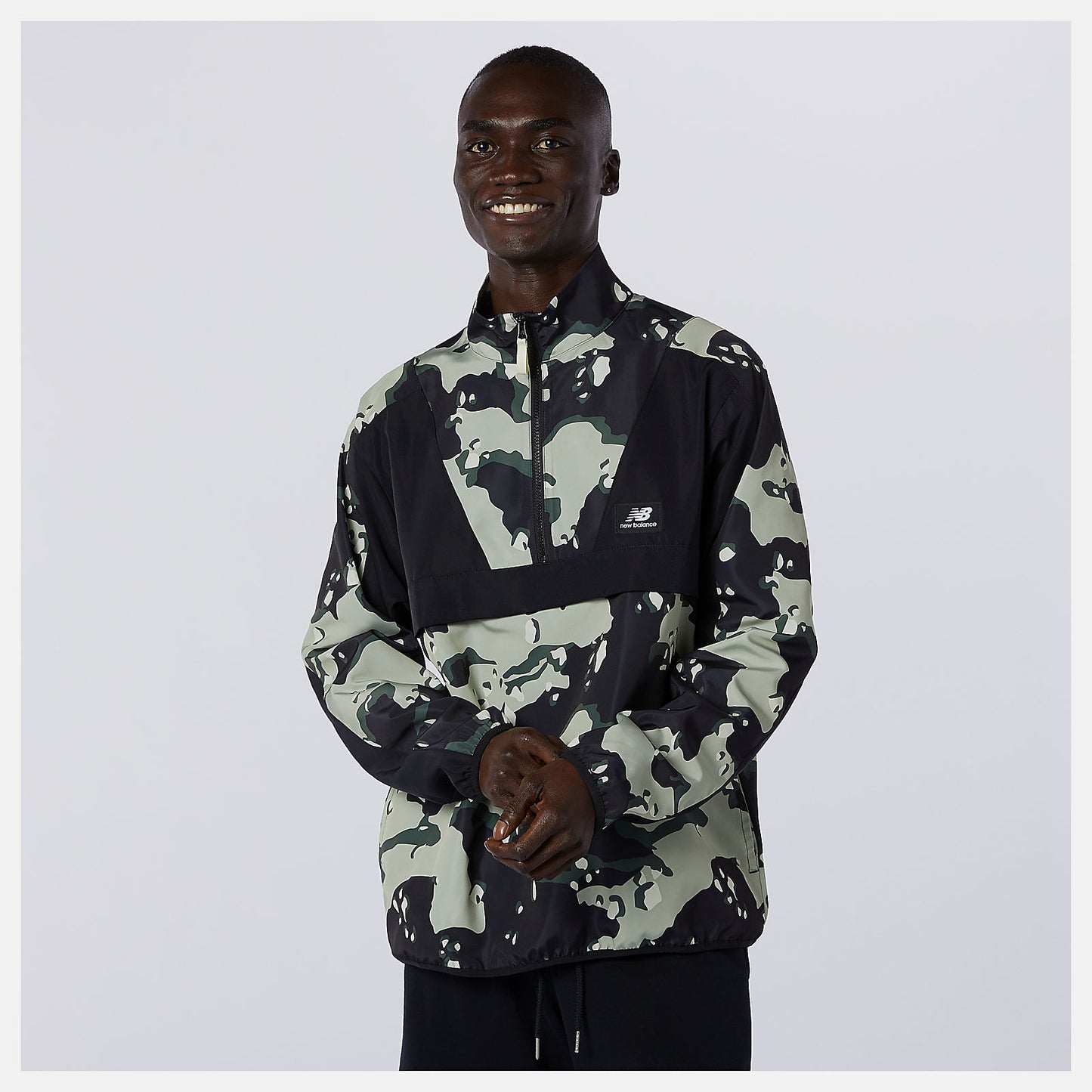 New Balance NB Essentials Camo Anorak