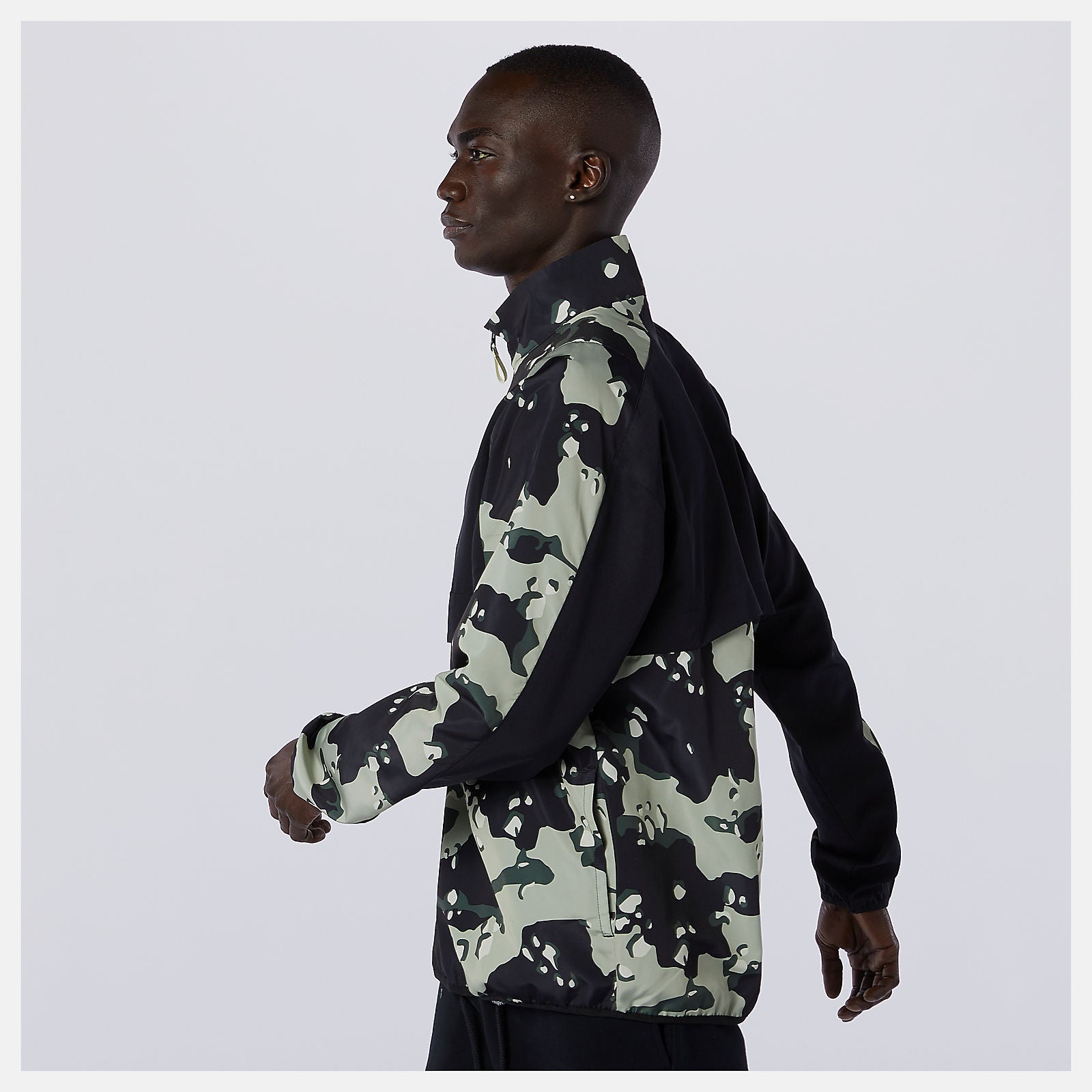 New Balance NB Essentials Camo Anorak