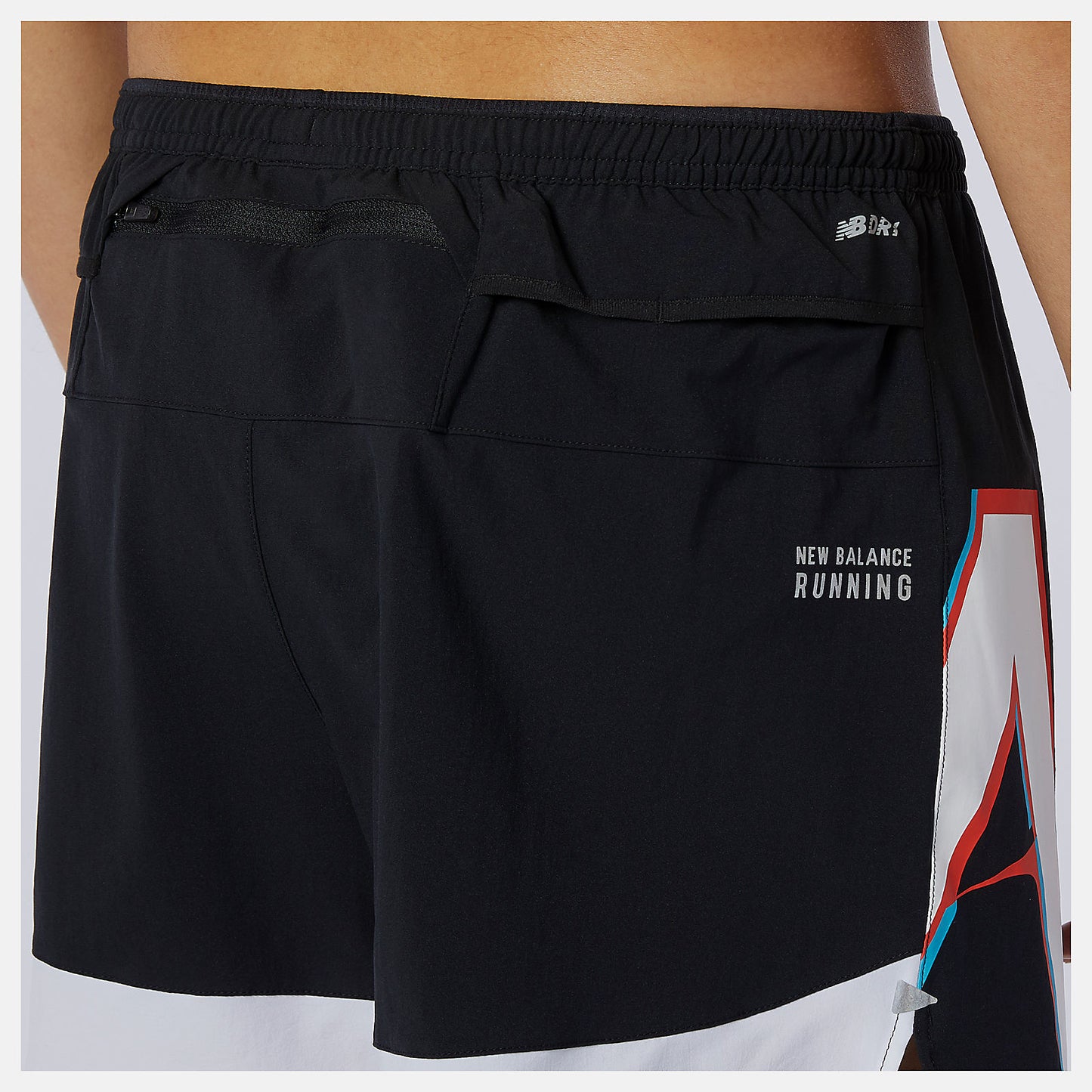 New Balance Printed Impact Run 5 Inch Short