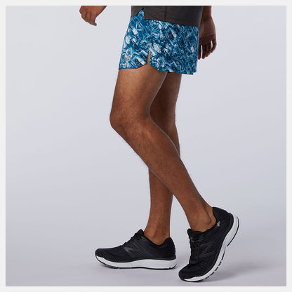 New Balance NYC Marathon Printed Impact Run 5 Inch Short