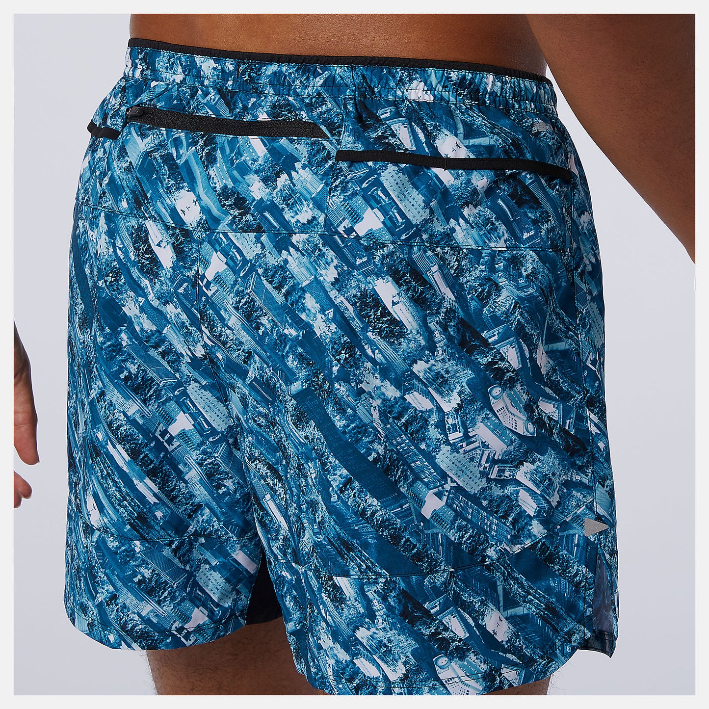 New Balance NYC Marathon Printed Impact Run 5 Inch Short