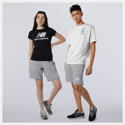 New Balance NB Essentials Stacked Logo Short