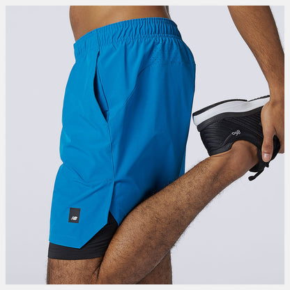 New Balance Fortitech 7 inch 2 In 1 Short
