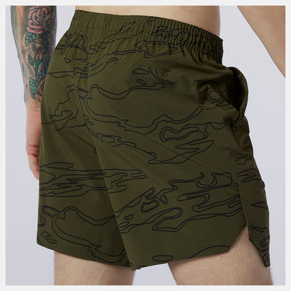 New Balance Fortitech Graphic 7 inch Woven Short