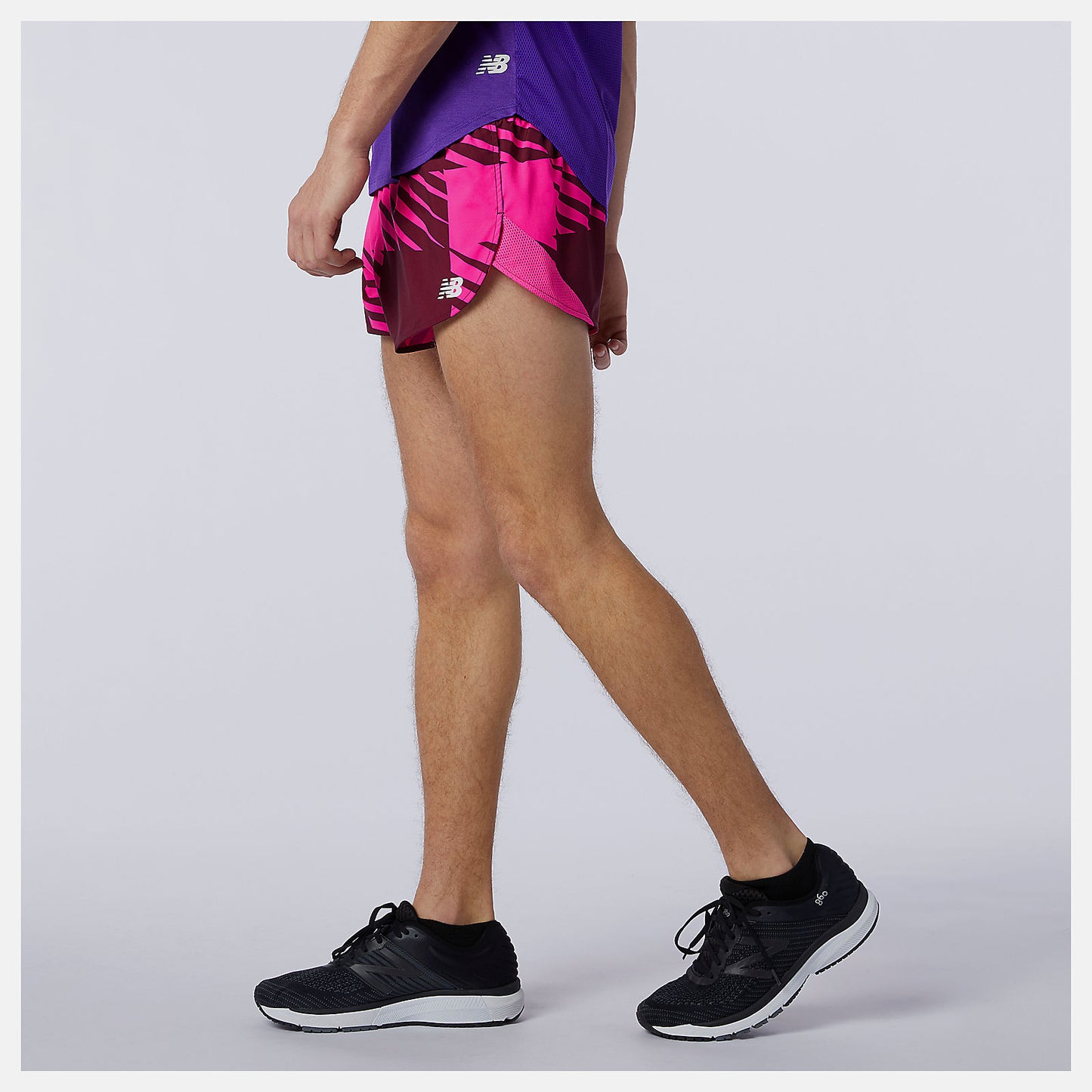 New Balance Printed Fast Flight 3 inch Split Short
