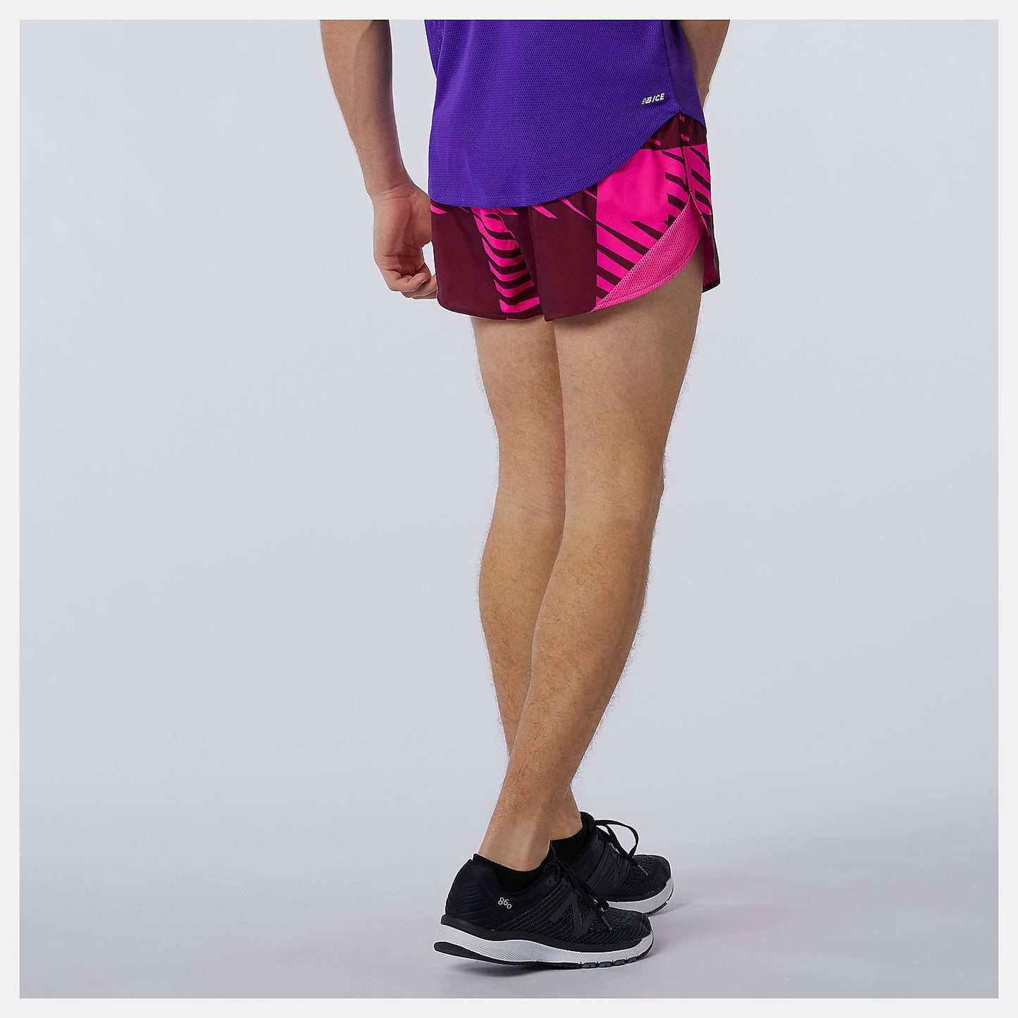 New Balance Printed Fast Flight 3 inch Split Short