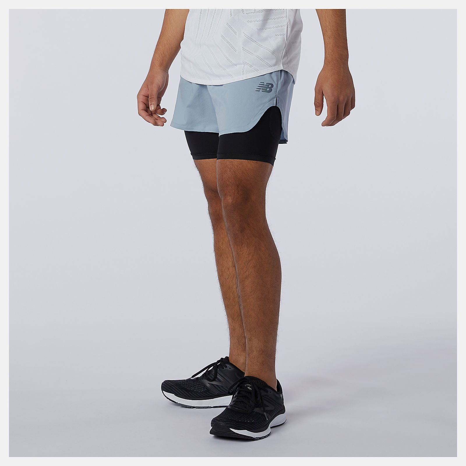 New Balance Q Speed Fuel 2 in 1 5 Inch Short