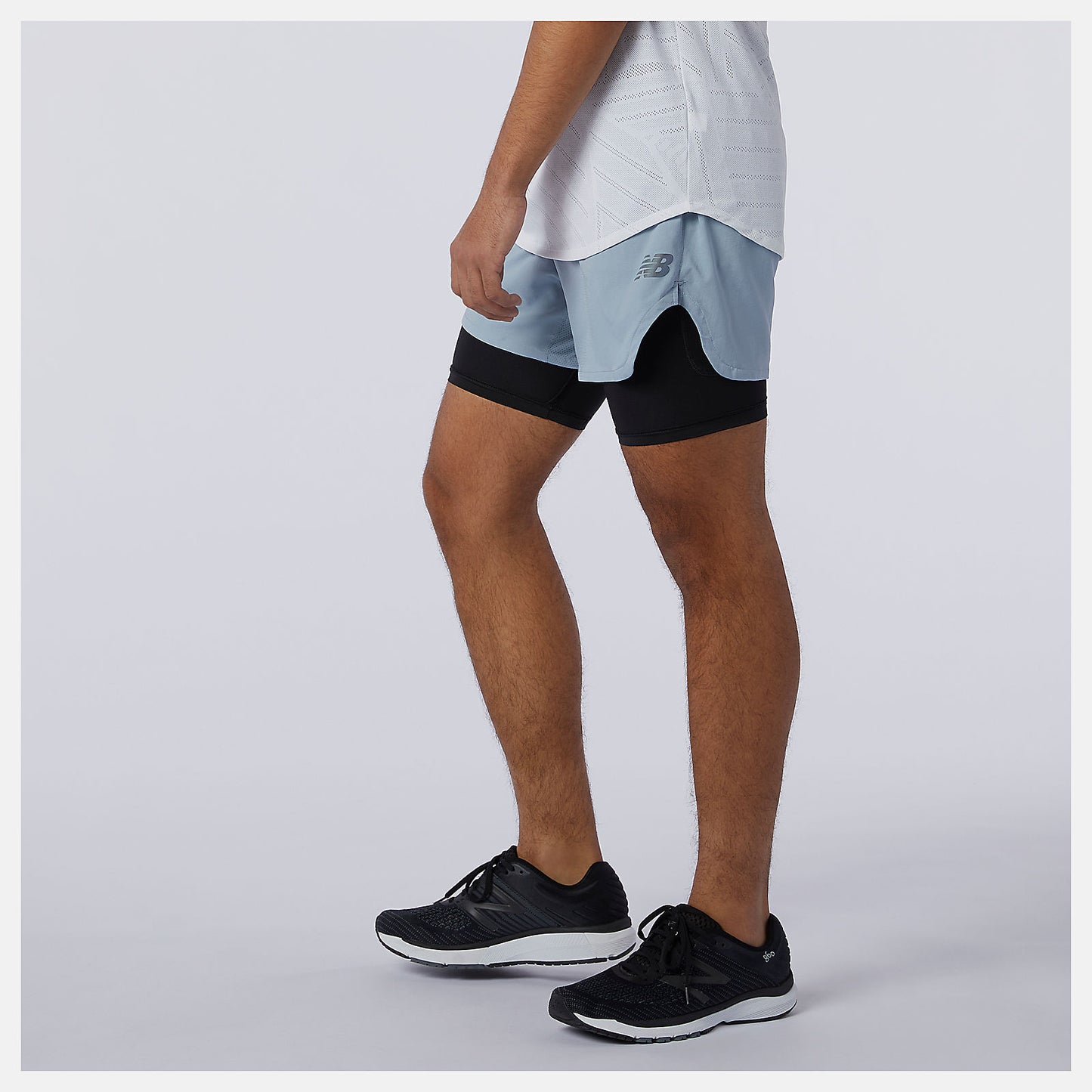 New Balance Q Speed Fuel 2 in 1 5 Inch Short