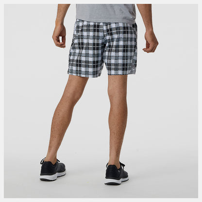 New Balance 7 In Printed Tournament Short