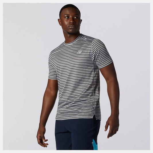 New Balance Printed Impact Run Short Sleeve