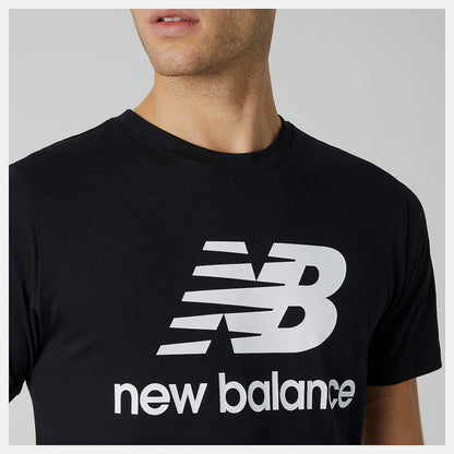 New Balance Essentials Stacked Logo Tee