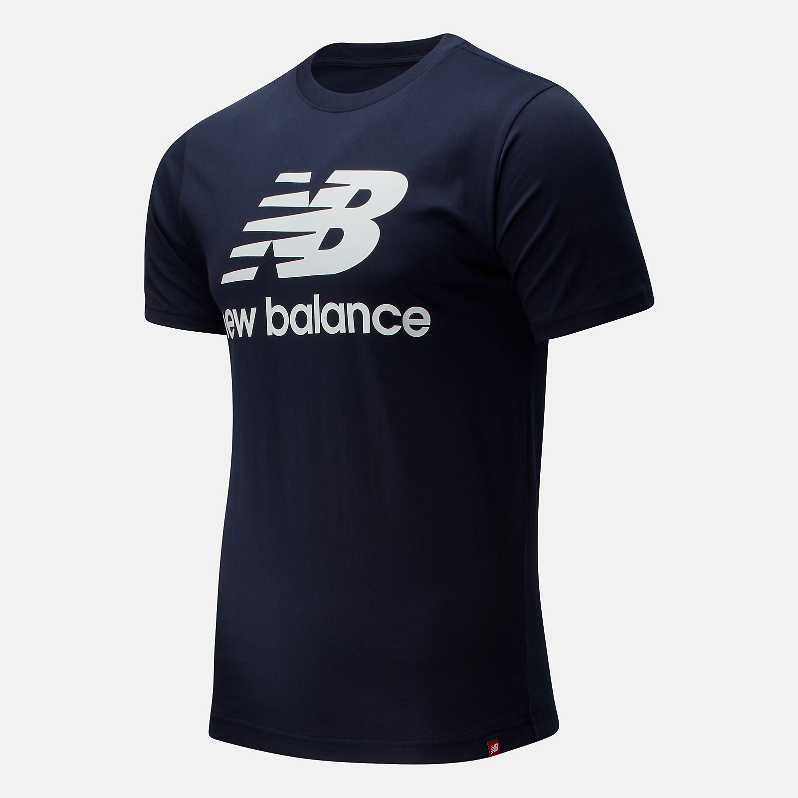 New Balance Essentials Stacked Logo Tee