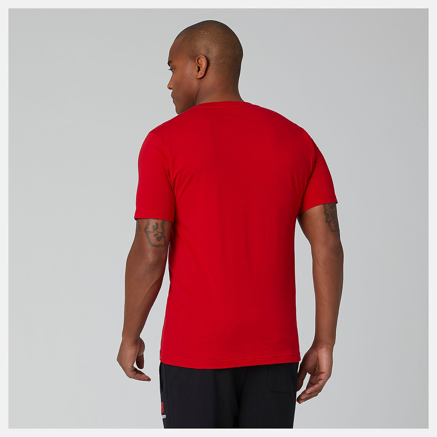 New Balance Essentials Stacked Logo Tee